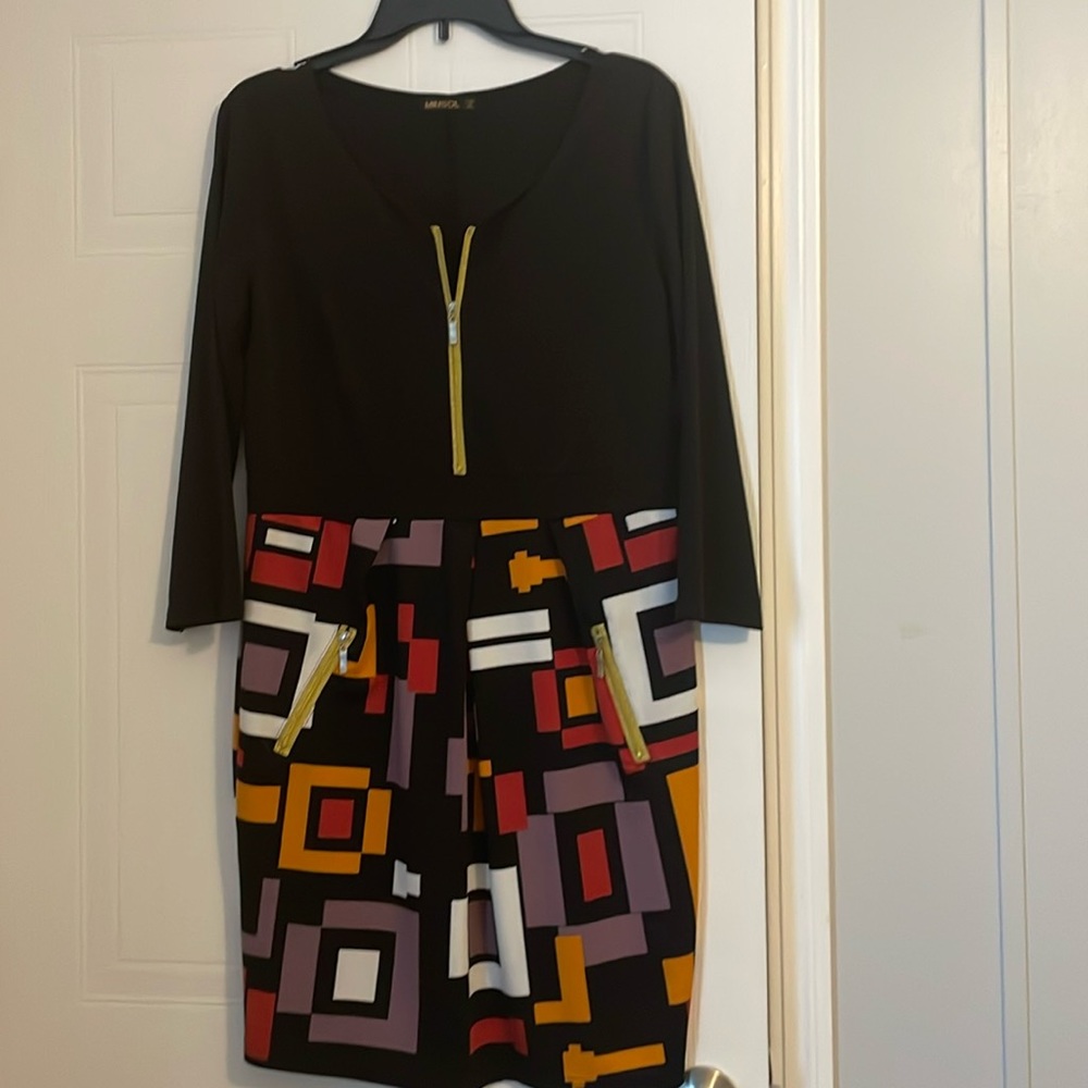 Graphic print dress